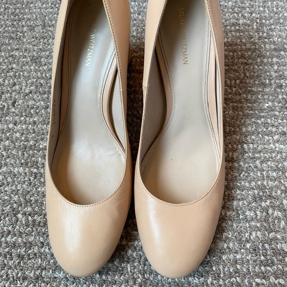 Stuart Weitzman Nude Heel